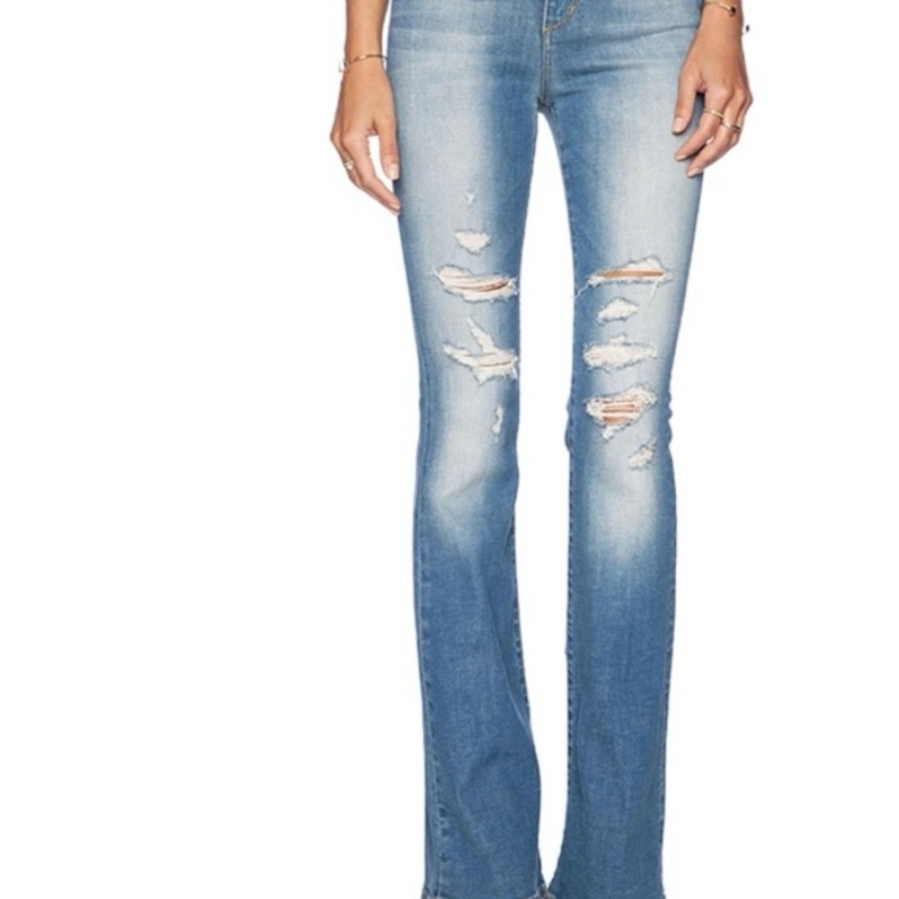 Joes Gretchen Blue Distressed Jeans